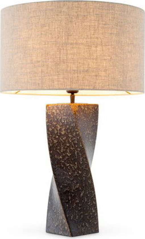 Camelia bordlampe brun