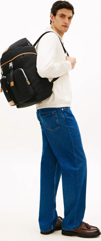 Th Casual Flag Backpack - Black - ONE SIZE