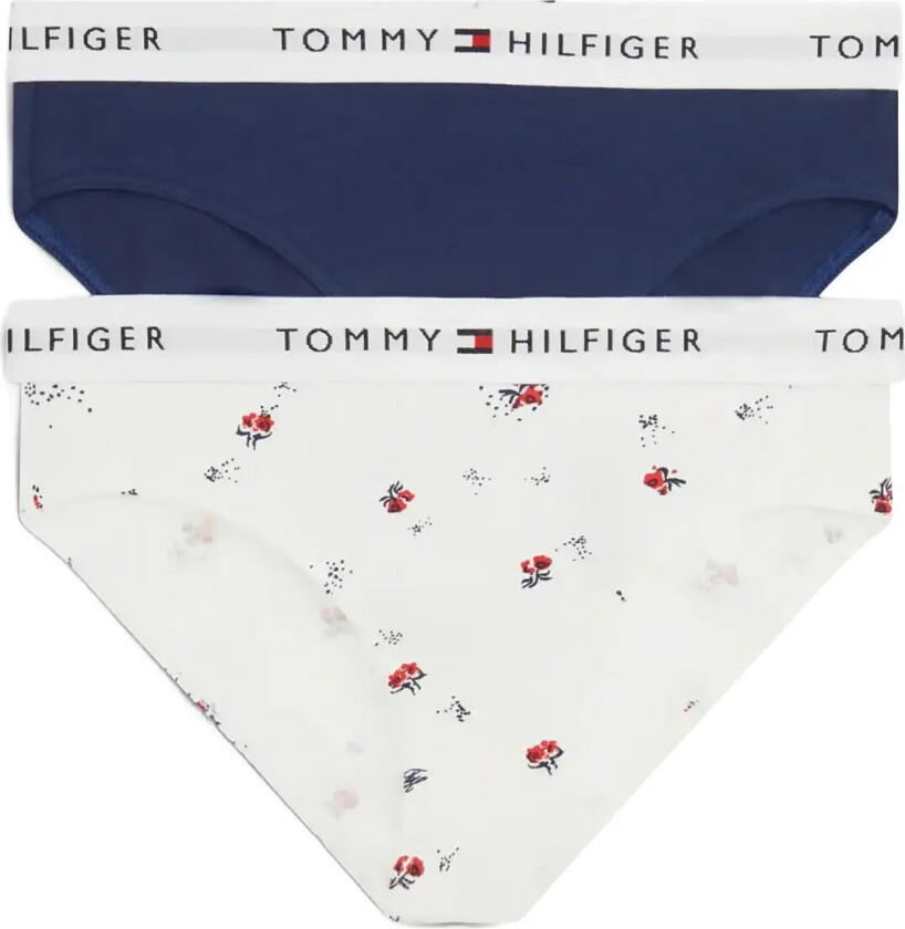 2 Pk Bikini Print - Navy - 128-140