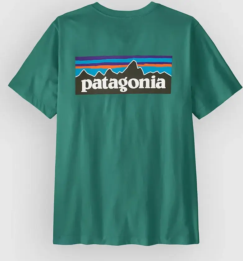 P-6 Logo T-skjorte grønn