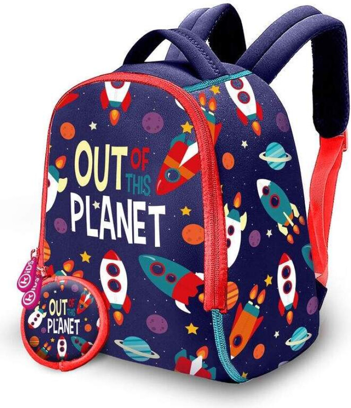 Out Planet Ryggsekk + veske neopren-ryggsekk 25 cm