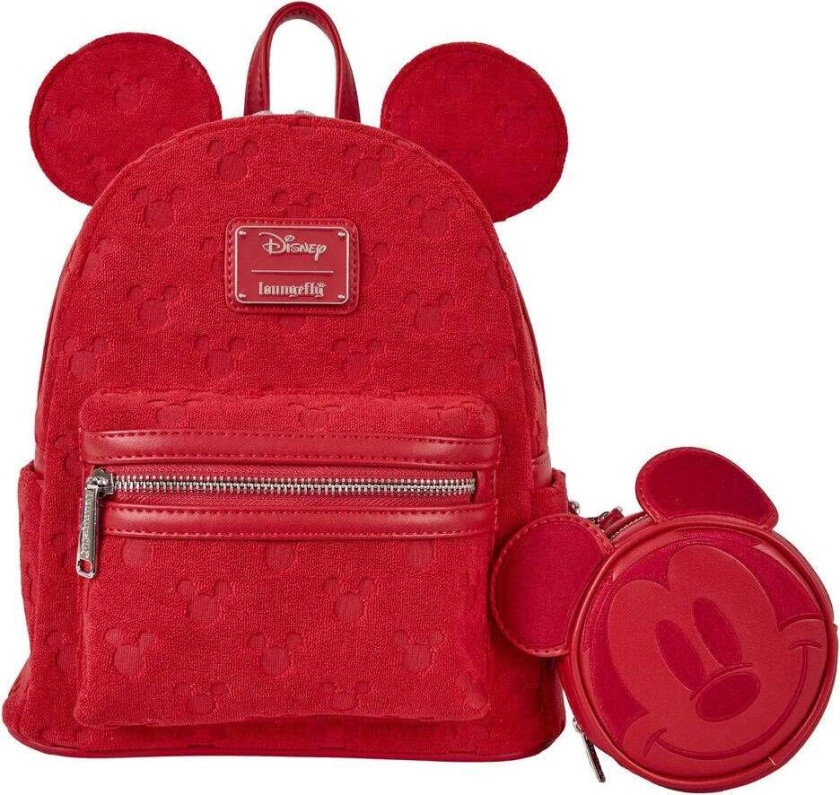 Loungefly Disney Mikke Mus-ryggsekk + veske