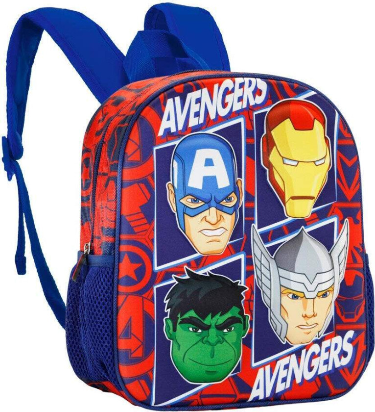 Marvel Avengers The Four 3D-ryggsekk 31 cm