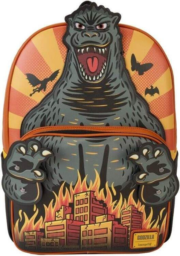 Loungefly Toho Godzilla-ryggsekk 45 cm