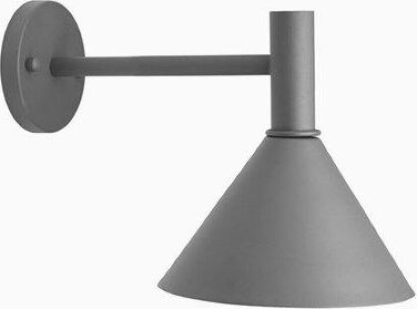 MiniTripp fasadelampe IP 44 Grå 30cm