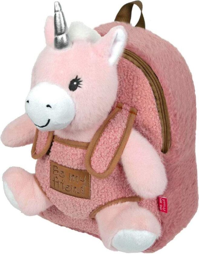 Enhjørning plysj + ryggsekk 27 cm