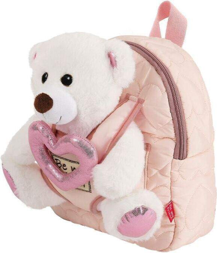 Ryggsekk + plysjbjørn Teddy 27 cm