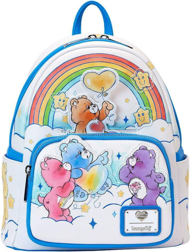 Loungefly Care Bears Rainbow-ryggsekk 26 cm