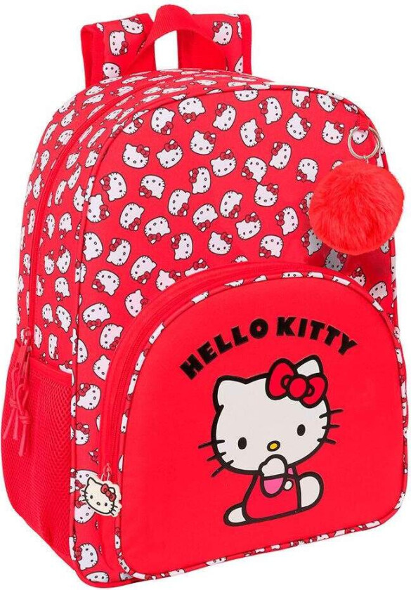 Hello Kitty ikonisk, tilpasningsdyktig ryggsekk 42 cm