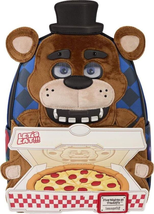 Loungefly Five Nights at Freddy's Freddy-ryggsekk 29 cm
