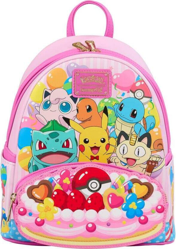 Loungefly Pokémon Venner Party-ryggsekk 26 cm