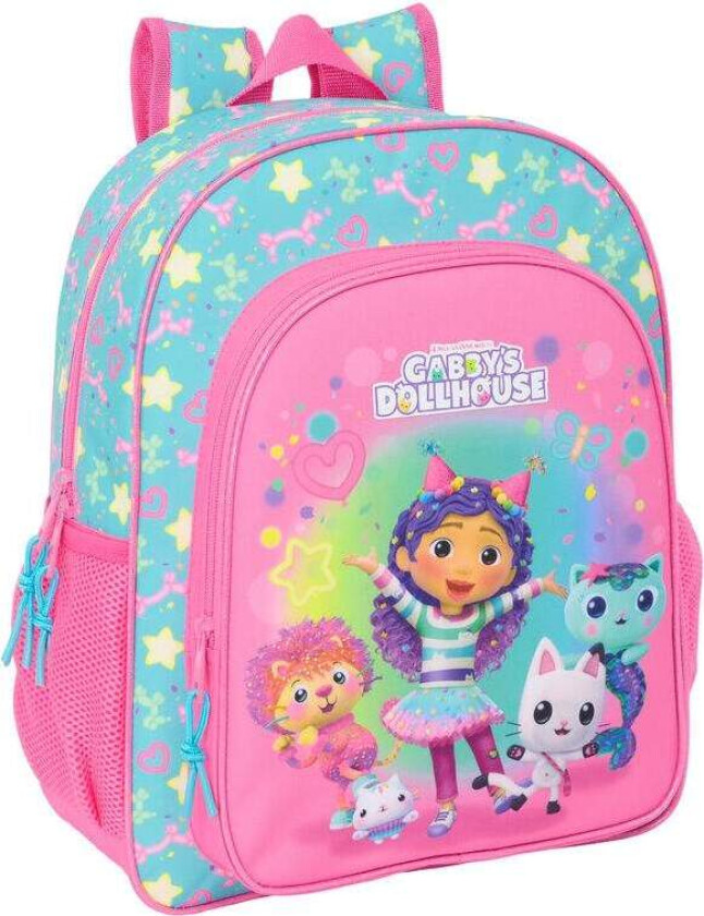 Gabbys dukkehuskonfetti, justerbar ryggsekk 38 cm