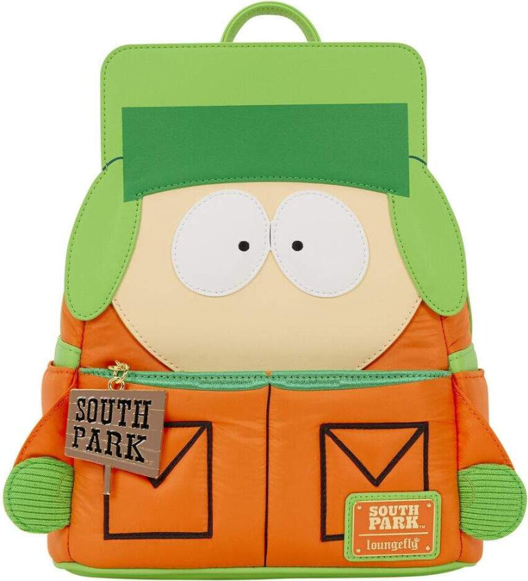 Loungefly South Park Kyle-ryggsekk. 26 cm