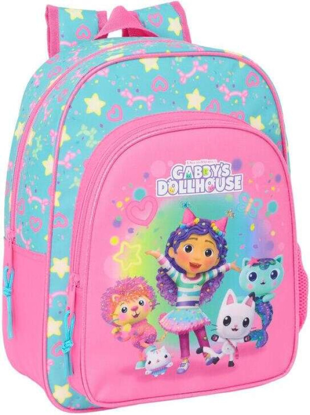 Gabbys dukkehuskonfetti, justerbar ryggsekk 34 cm