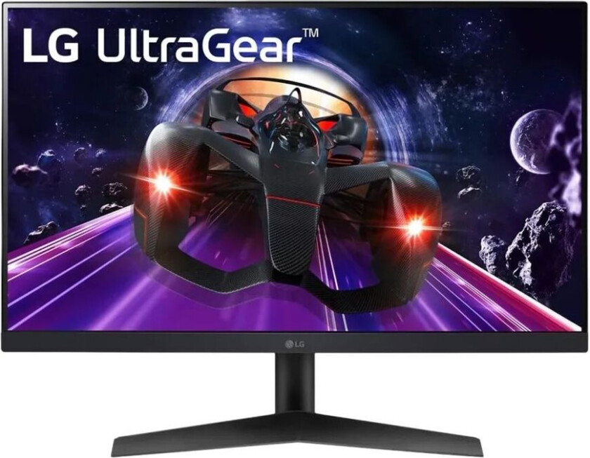 24" LG UltraGear 24GN60R-B - 1920x1080 - 144Hz - IPS - HDR10 - 1 ms - Skjerm