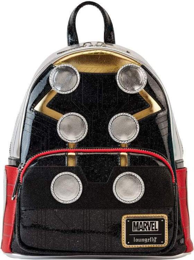 Loungefly Marvel Thor Metallic-ryggsekk 26 cm