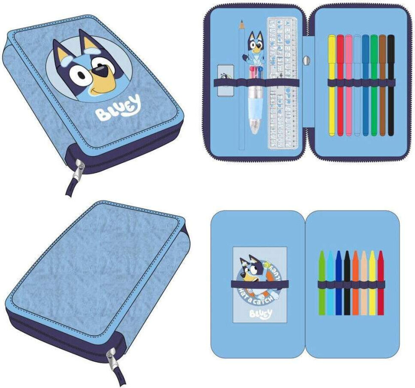 Blått dobbelt penal