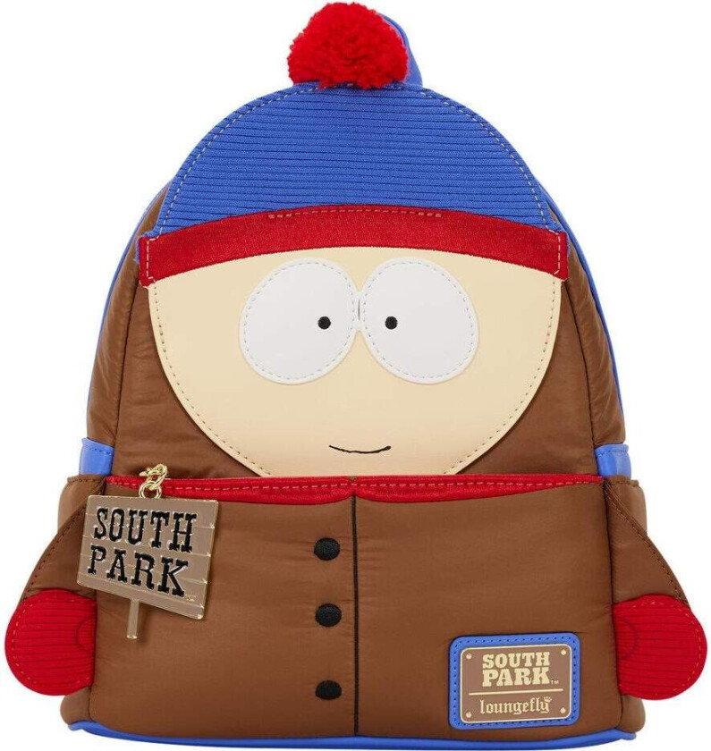 Loungefly South Park Stan-ryggsekk. 26 cm
