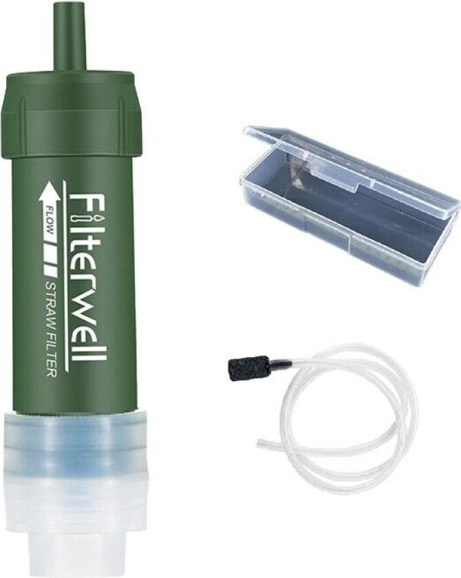 Vannrensing Filter Mini Water Purifier Survival Tool Outdoors