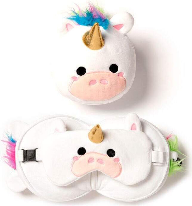 Relaxeazzz Enhjørning reisepute øyemaske