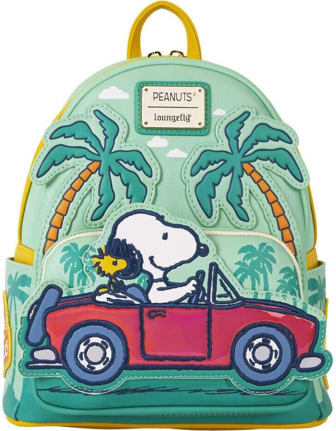 Loungefly Peanuts Road Trip-ryggsekk 26 cm