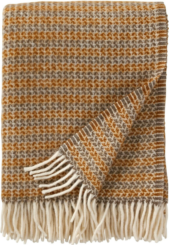 Curve Pledd 130x200 Cm - Pledd & Tepper Lammeull Caramel - 218401