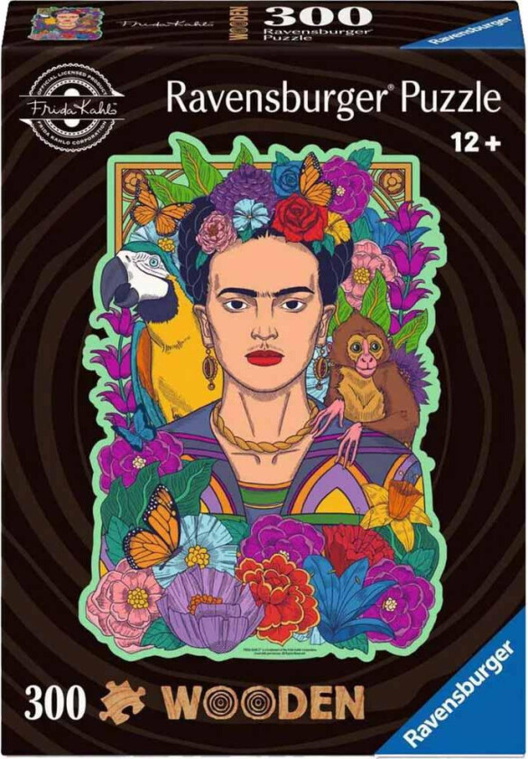 Trepuslespill - 300 Brikker - Frida Kahlo