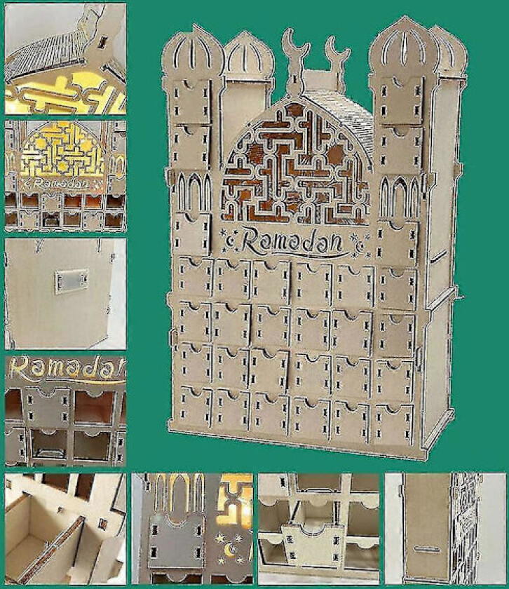 Ramadan Adventskalender, Gjenbrukbar Adventskalender i Tre