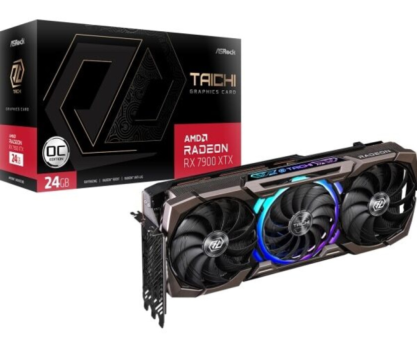 Radeon RX 7900 XTX Taichi OC - 24GB GDDR6 RAM - Grafikkort