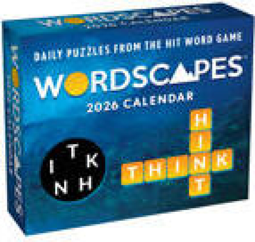 Wordscapes® Puzzle Fun 2026 Day-to-Day Calendar