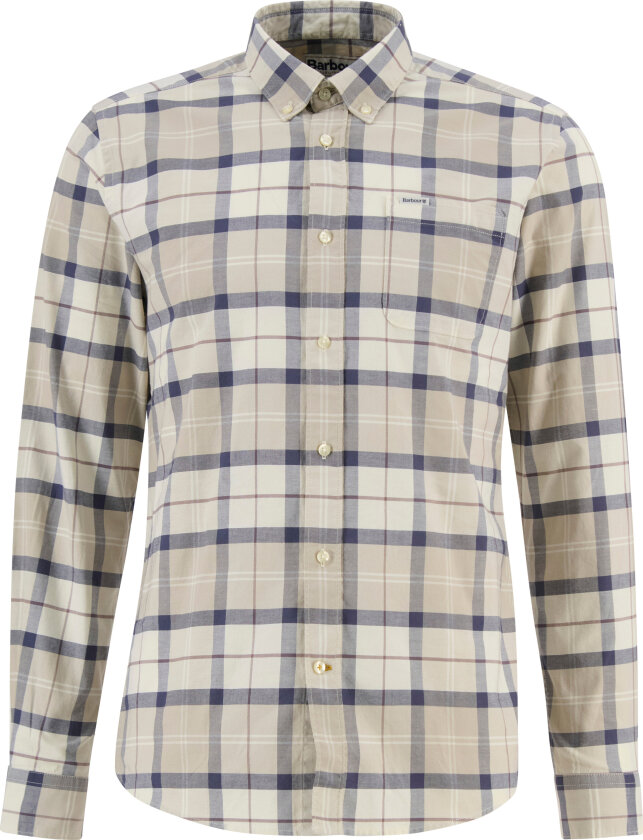 Men's Lewis Tailored Fit Shirt Oban Mist Tarta