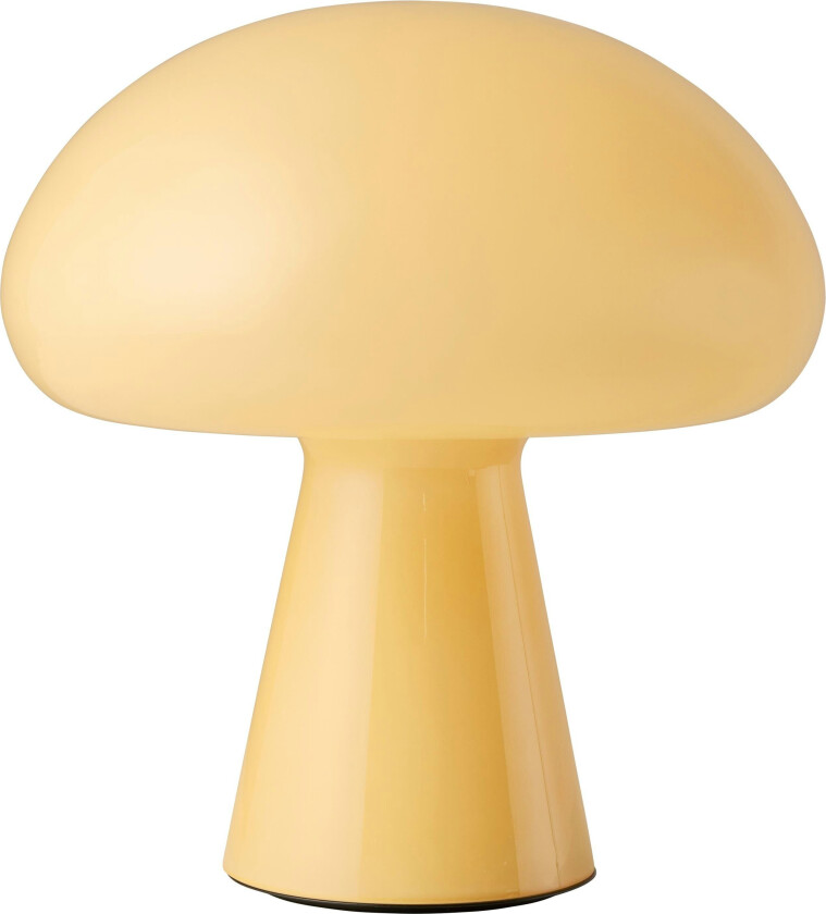 Gubi Obello Bordlampe Bærbar - Bærbare lamper Glass Mellow Yellow - 10147243