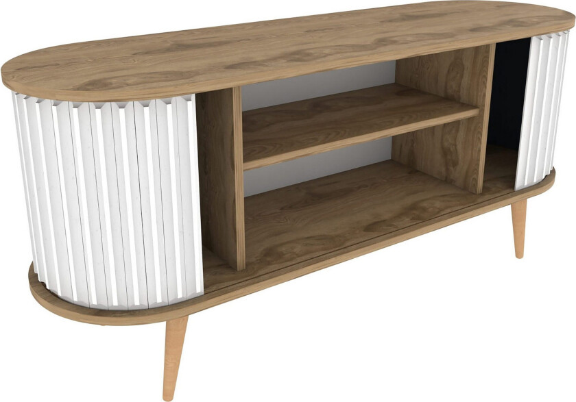 Andifli Tv-benk 140x64 cm - Brun