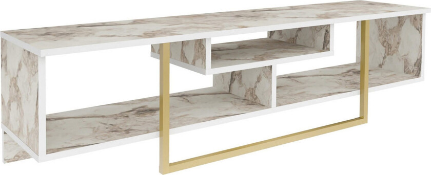 Rinorea Tv-benk 150x40 cm - Guld