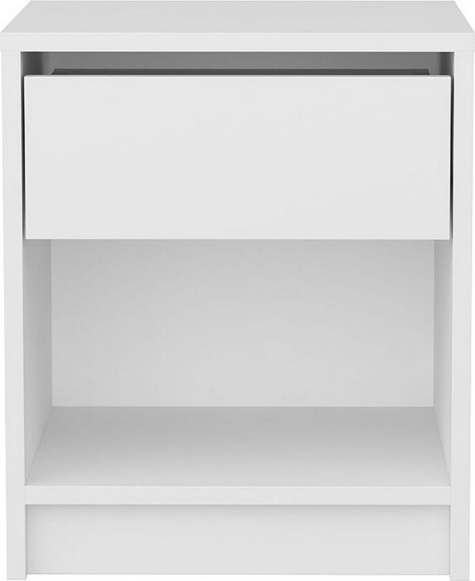 Rinorea Nattbord 44,6x52,8 cm - Hvit