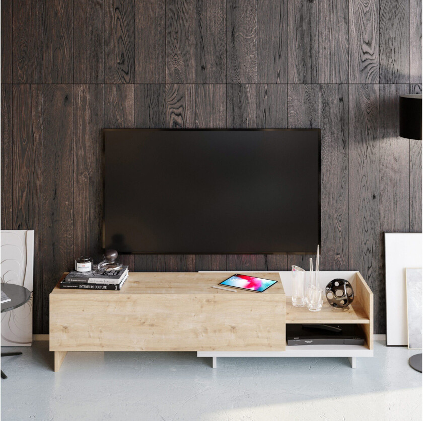 Andifli Tv-benk 165x41 cm - Hvit