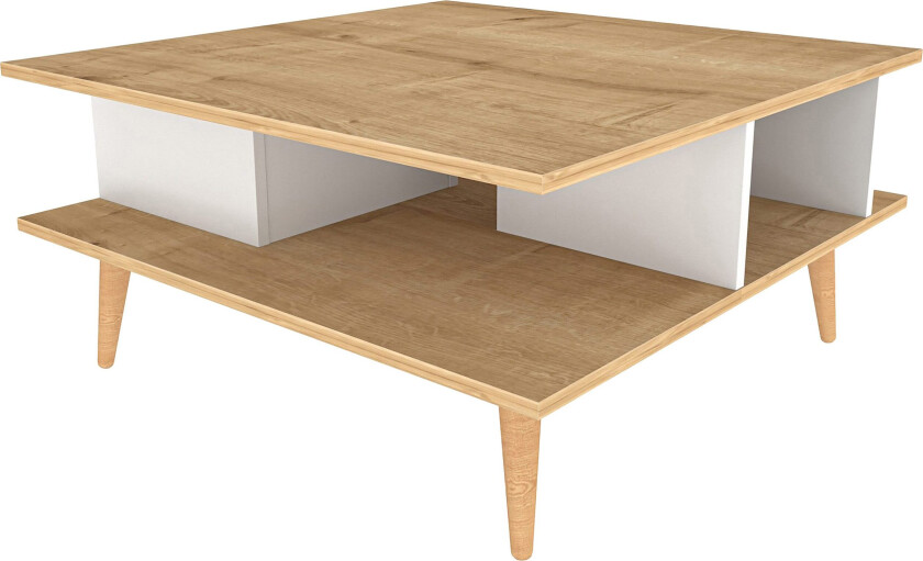 Andifli Sofabord 89x44x89 cm - Eik