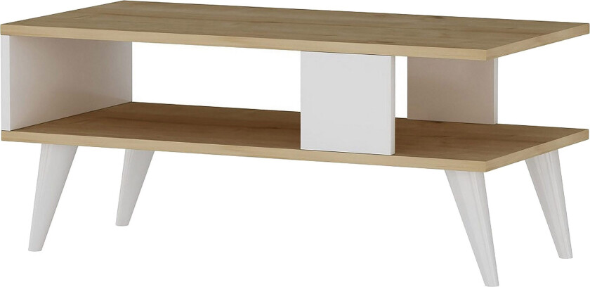 KaRusta Sofabord 90x40x90 cm - Hvit