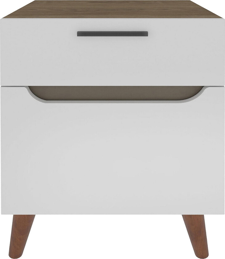 Desgrar Nattbord 45x63 cm - Hvit