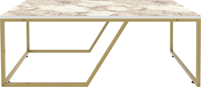 Andifli Sofabord 60x48x120 cm - Hvit