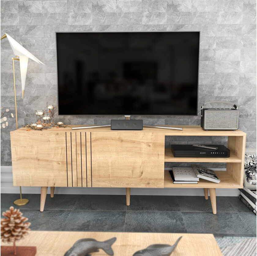 Andifli Tv-benk 160x38,6 cm - Blå
