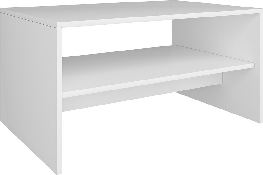 Bozdogan Sofabord 90x46,8x90 cm - Hvit