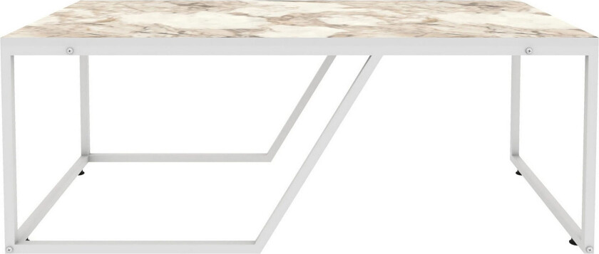 Andifli Sofabord 60x48x120 cm - Hvit