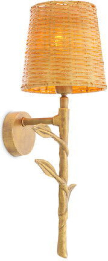 Farini vegglampe messing / rotting