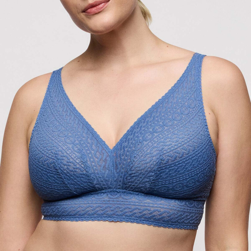 Montara bralette BH, blå, Størrelse: 75G, Kvinner