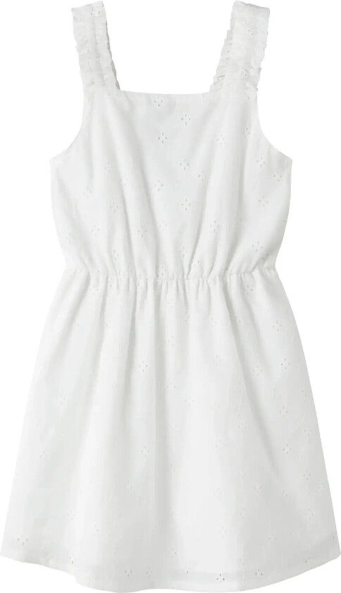 Nkfvioleta Strap Dress - White - 116