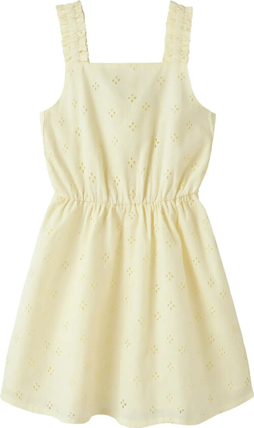 Nkfvioleta Strap Dress - Yellow - 128