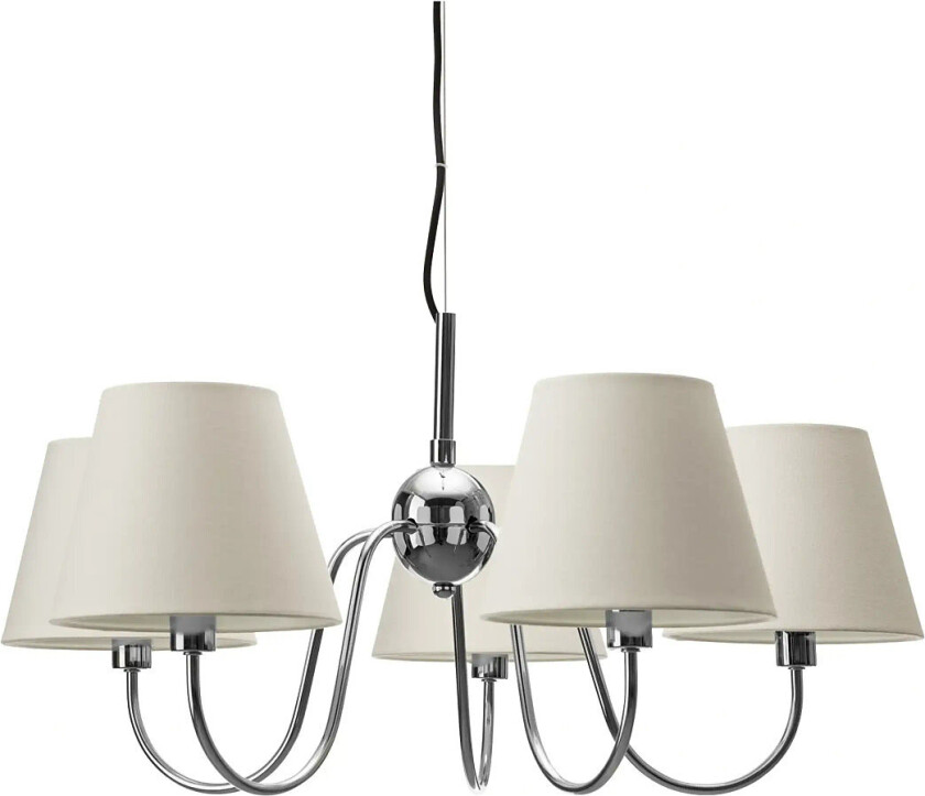 Pendant Lamp Lynx - Silver - 37X75CM