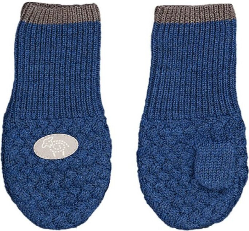 Lillelam votter classic – blå - 86/92