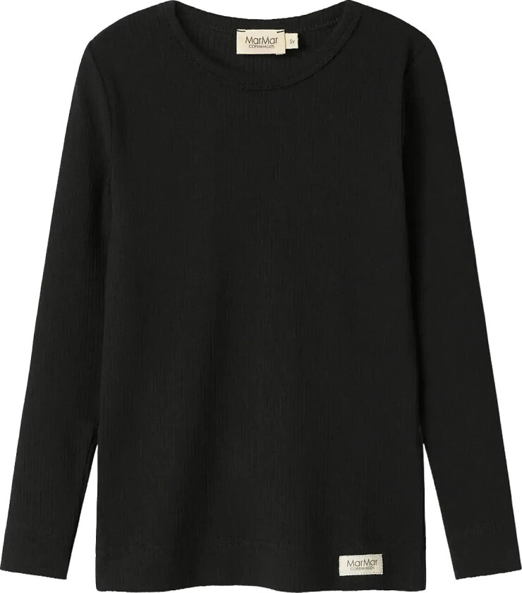 Plain Tee Ls - Black - 128